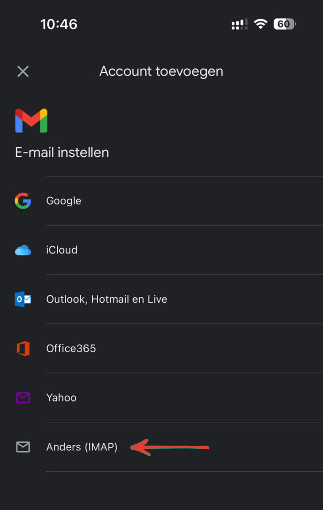 gmail installeren 3